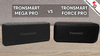  Tronsmart Mega Pro vs Tronsmart Force Pro. Сравнение Bluetooth колонок Tronsmart.