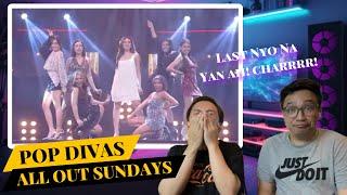 ALL OUT SUNDAYS - Pop Divas  Kyline Zeph Isabel Thea Marianne Hannah & Jessica  REACTION