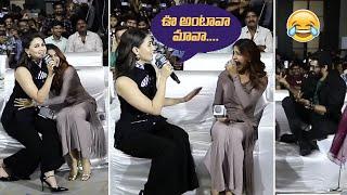 Alia Bhatt Sings Oo Antava Mava Song Infront Of Samantha  Super Fun   #JIGRA