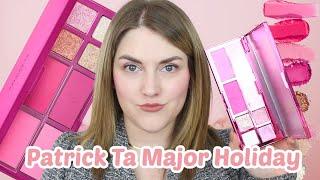 PATRICK TA MAJOR HOLIDAY FACE PALETTE  This was a mess...