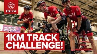 GCN Track Cycling Challenge  Velodrome Rookies Try The Kilo