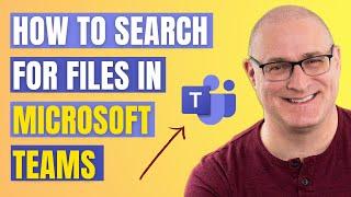 How to search for files in Teams