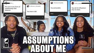 ASSUMPTIONS ABOUT ME  WITH DEJUANE KAY AND JESS  GETS SPICY