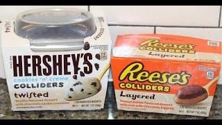 Hershey’s Cookies ‘n’ Crème Colliders Twisted & Reese’s Colliders Layered Review