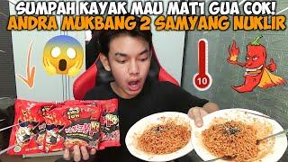 CHALLENGE SOLO VS SQUAD FF GAGAL BOOYAH = MUKBANG 2 SAMYANG NUKLIR