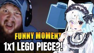 1x1 LEGO PIECE IS VILE  Aquwa Reacts to Caseohs Funniest Clips