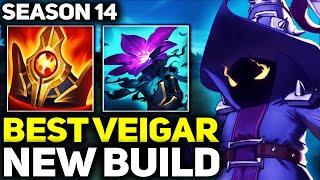 RANK 1 BEST VEIGAR IN THE WORLD NEW BUILD GAMEPLAY  Season 14 League of Legends