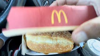 McDonalds McRib review and the 2022 McGoblin Halloween Happy Meal bucket