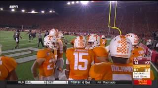 Josh Dobbs throw fade to Jauan Jennings for touchdown - Battle at Bristol