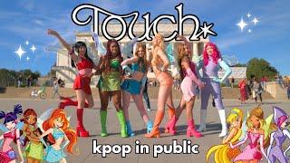 COSPLAY KPOP IN PUBLIC WINX CLUB  KATSEYE  TOUCH - ONE TAKE Dance Cover 