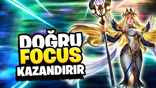 RAKİP ADCYE OYUN OYNATMAYAN KADITA - DOĞRU FOCUS KAZANDIRIR - Mobile Legends