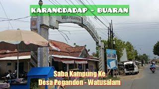 Masuk Ke Desa Pegandon Karangdadap Pekalongan