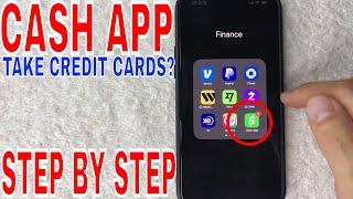   Does Cash App Take Credit Cards 