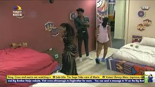 ANGEL SEEKS ATTENTION ON HER FIRST DAY IN #BBNAIJA HOUSE