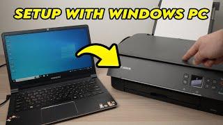 Setup Canon TS6420a & TS5320a Printer With Windows PC Computer