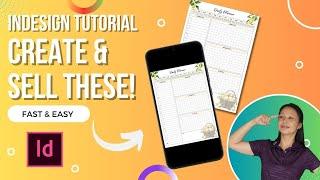 DAILY PLANNER Tutorial Design IDEA Using ADOBE INDESIGN
