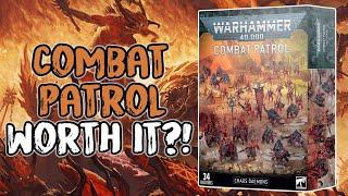 SHOULD YOU BUY THIS? New Chaos Daemons Combat Patrol │ Warhammer 40k 9th Edition