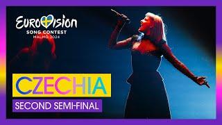 Aiko - Pedestal LIVE  Czechia   Second Semi-Final  Eurovision 2024