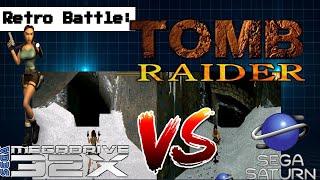 Tomb Raider Sega 32x vs Sega Saturn