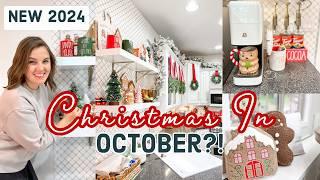 Early Christmas Decorating 2024 - Gingerbread Kitchen Makeover