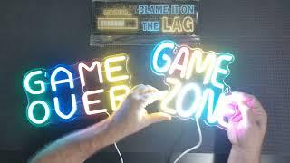 MAN CAVE NEON SIGNS FROM TEMU REVIEW -- LGH