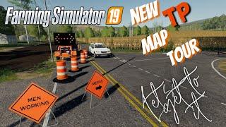 Farming Simulator 19 first look new public works map TP edit Triple D County TP