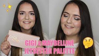 GIGI X MAYBELLINE JETSETTER PALETTE  Worth The Hype?  Live Love Vicky