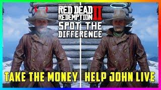 What Happens To Micah If You Take The Money OR Help John In Red Dead Redemption 2? SECRET Ending