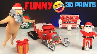 FUNNY Things to 3D Print for XMAS