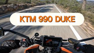 KTM 990 Duke POV Ride