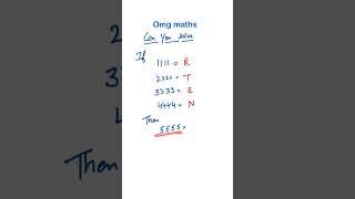 #omgmaths #mathpuzzle #mathshorts #mathspuzzle #youtube #youtubeshorts #trending #reasoning #ssc