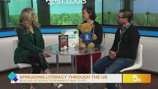 Busload of Books Tour stops by Central Elementary in Ferguson