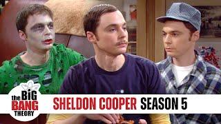 Unforgettable Sheldon Cooper Moments Season 5  The Big Bang Theory