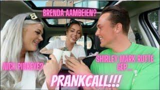 PRANKCALLLL WITH MY BESTIESSSSS AKA SHIRLEY BRENDA.. AAMBEIEN? MARK RUTTE GE... GEVANGENIS?