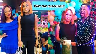 I FLEW TO LAGOS TO SURPRISE MY FRIEND CYNTHIA OBI-UCHENDU ON HER BIRTHDAY 