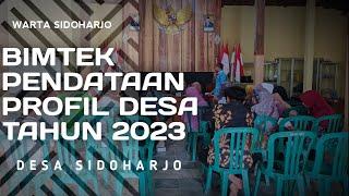 DOKUMENTASI BIMTEK PENDATAAN PROFIL DESA TAHUN 2023