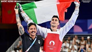 Parigi 2024 - BRONZO di SIMONE ALESSIO Taekwondo -80 kg Radiocronaca di Cristiano Piccinelli