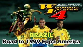 PS1 Winning Eleven 4ISS Brazil All Goals in Copa America 1999