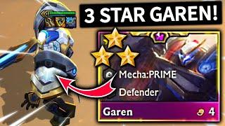 NEW 3 STAR MECHA GAREN ⭐⭐⭐ Set 8.5  Teamfight Tactics Gameplay