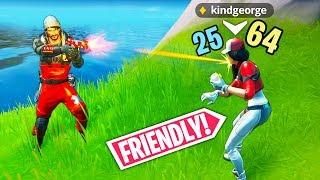 *UNSEEN* FRIENDLY FIRE TRICK.. - Fortnite Funny and Best Moments Ep.663