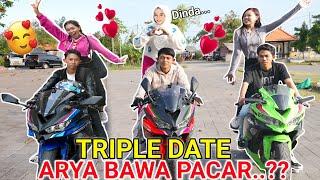 PACARANARIK ARYA SAPUTRA TRIPLE DATE TOURING KE PUNCAK BERUJUNG BERANTEM?  Mikael TubeHD