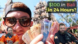 Americans React to Bali  Indonesia  How much fun can you have with 100 Dollars ?