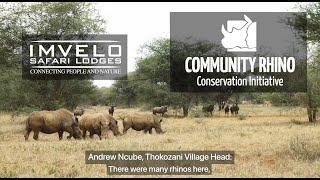 Imvelo Safari Lodges   CRCI   partnering with the community