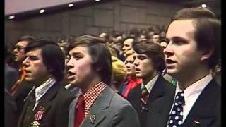 The internationale in Soviet Union National Congress 1978 Интернационал