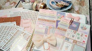 Plan With Me Erin Condren Vertical Using Simply Gilded Kit