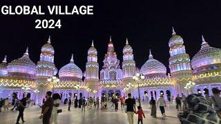 Global Village Dubai UAE 2024  Amazing Food Stalls  Theme Park  Sales  Sahiba Cooking Channel