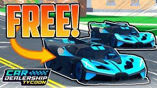 How To Get ANY CAR For *FREE* In Car Dealership Tycoon Secret New Glitch