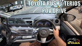 Toyota Rush a.k.a Daihatsu Terios or Perodua Aruz POV Drive Oyama Trading