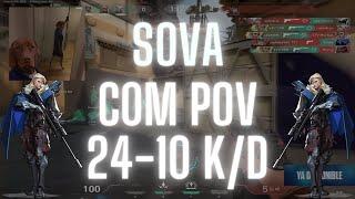 LEV C0M POV Sova on Haven 24-10 KD VALORANT Pro POV