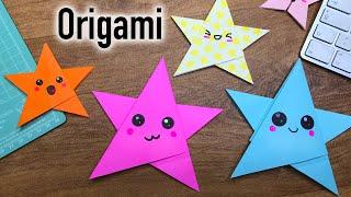 Cómo hacer una ESTRELLA de papel SUPER FÁCIL  LUNA MIA ORIGAMI 6